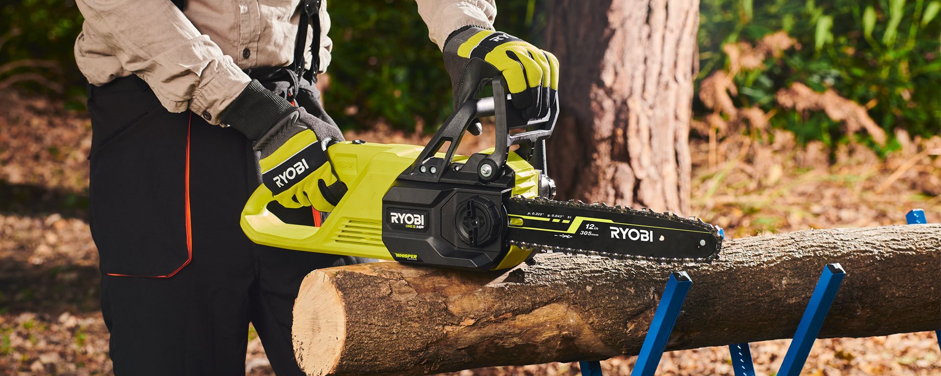 Ryobi battery operated discount saw